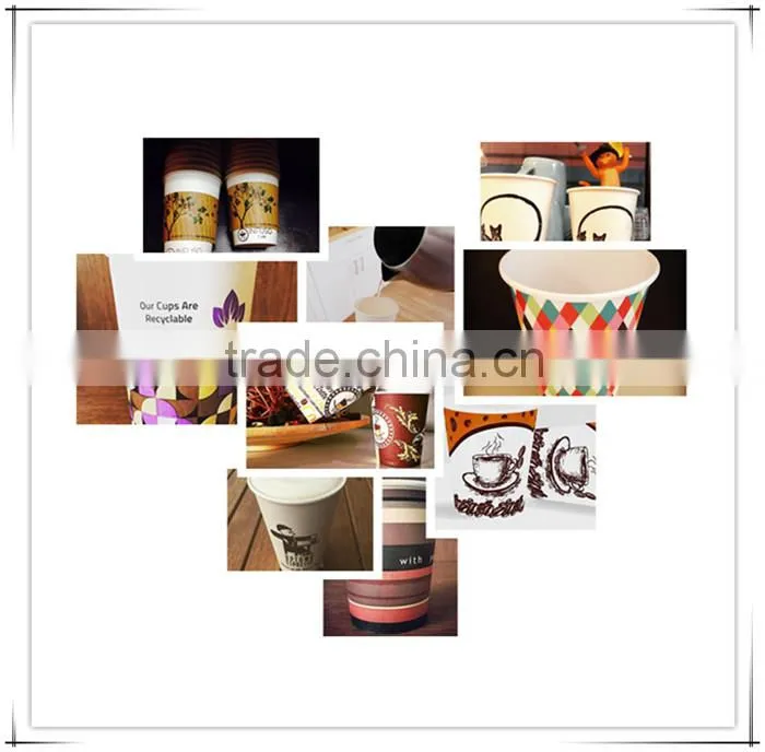 Hangzhou TUOLER wholesale paper coffee cups