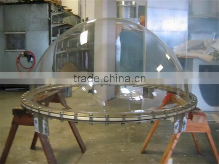Wholesale clear acrylic dome cover, dome plate cover, polycarbonate dome cover