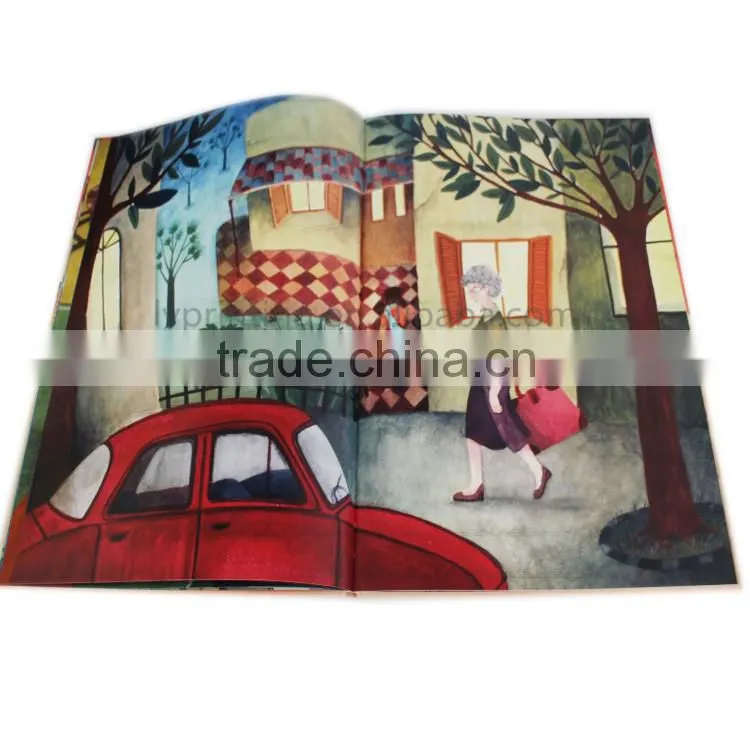 Fine hardcover book printing for children learning