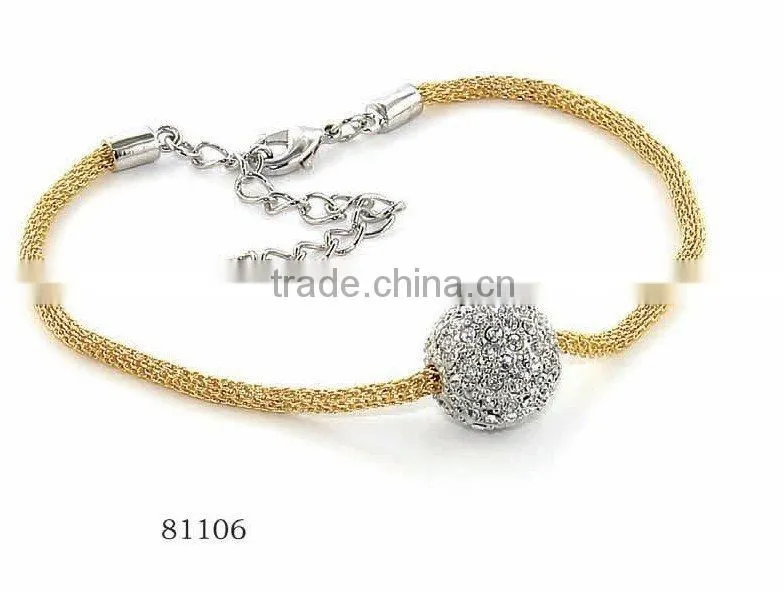 Two tone Necklace Jewelry Sets