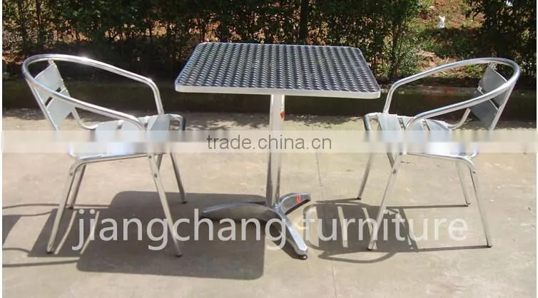 Bistro Aluminum Table And Chairs For Garden Patio And Lawn