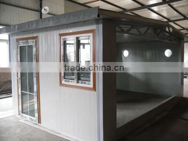 expandable caravan--prefab hut
