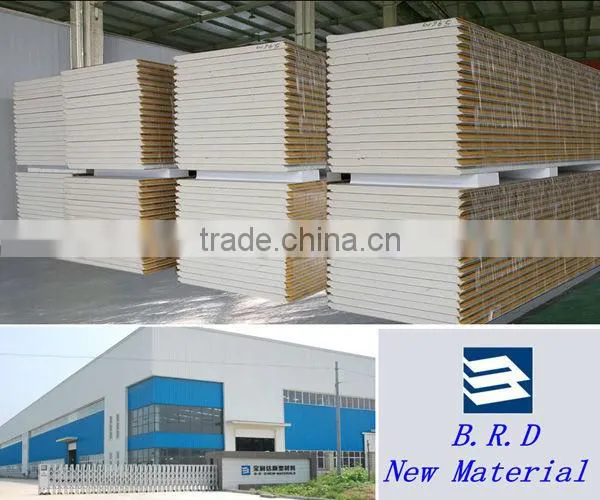 PU sandwich wall board/ panels in hot sale