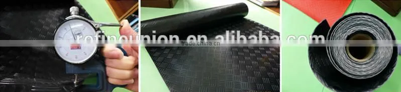 Eco-friendly Anti-slip plastic PVC floor mat, vinyl flooring roll