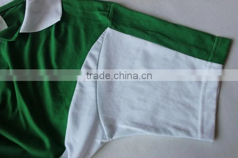 High quality advertisement double color polo t shirt embroidery,men polo shirts
