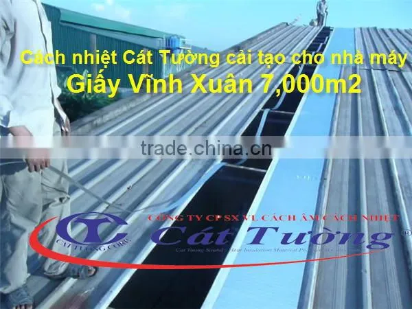 reflective thermal insulation/metal roofing