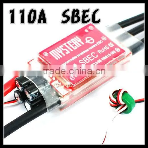 Mystery Topspeed 110A SBEC Brushless ESC Programable Speed Control ESC