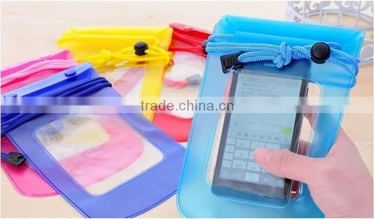dry bag pouch waterproof cell phone case for iphone 5 made in China
