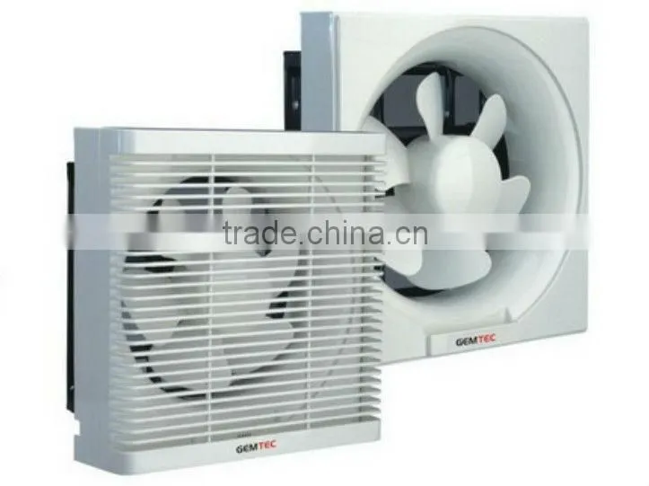 Square Wall Tape Ventilator Fan/Shutter Exhaust Fan/Plastic Ventilation Fan
