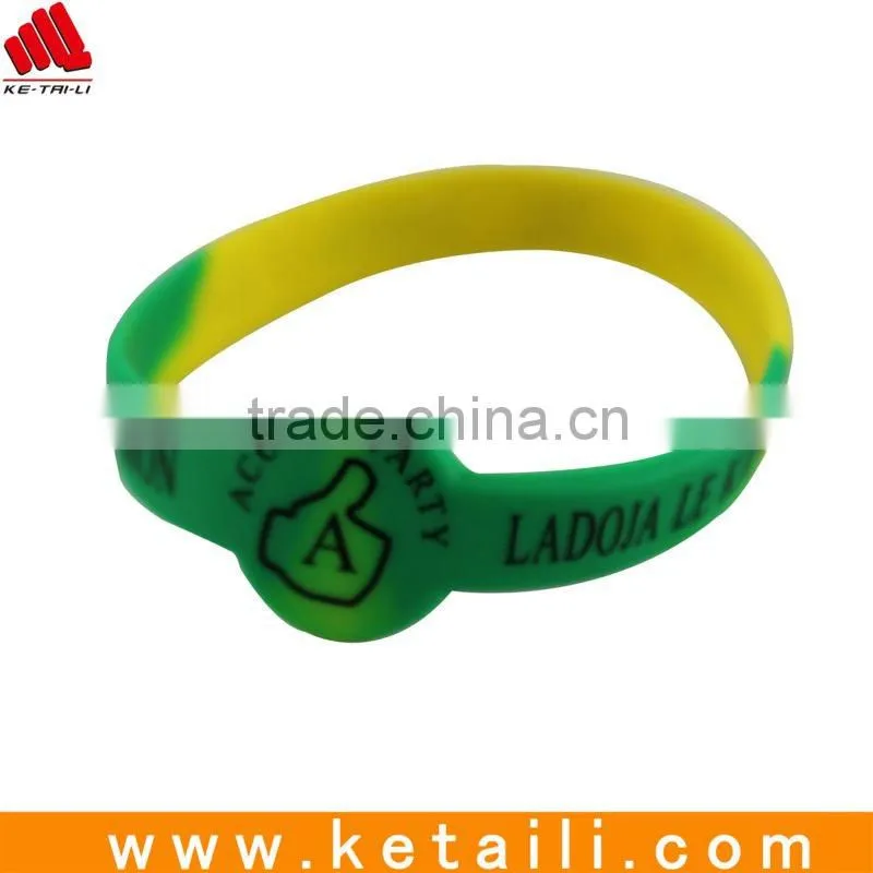 special silicone bracelet / silicone bangle/ silicone wristband