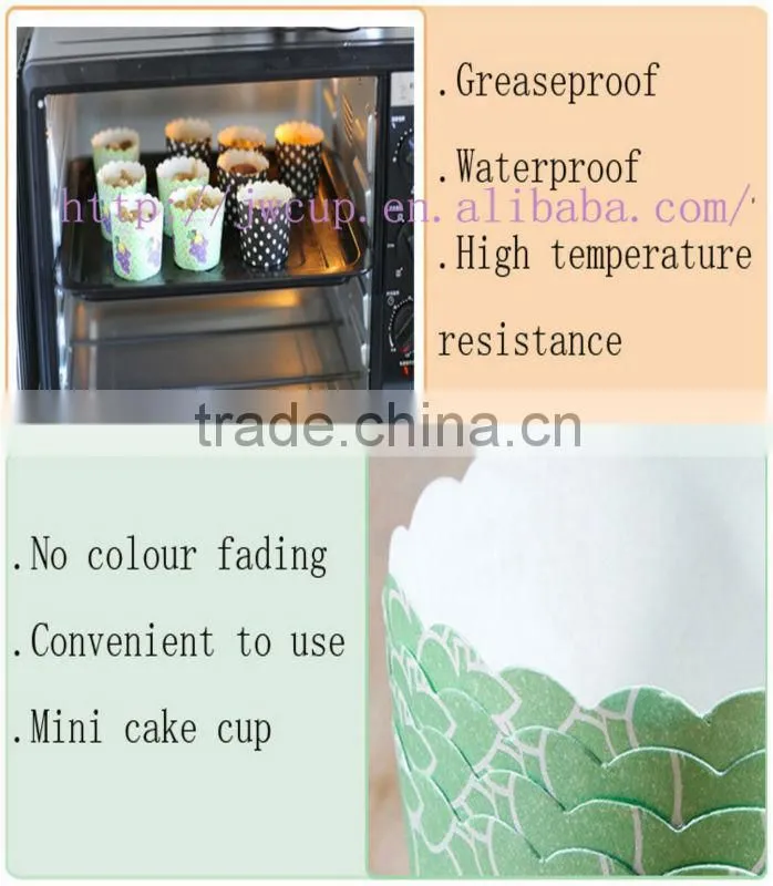 white polka dot homemade muffin cup cakes for wedding and party