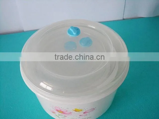 Microwave airtight plastic food storage container