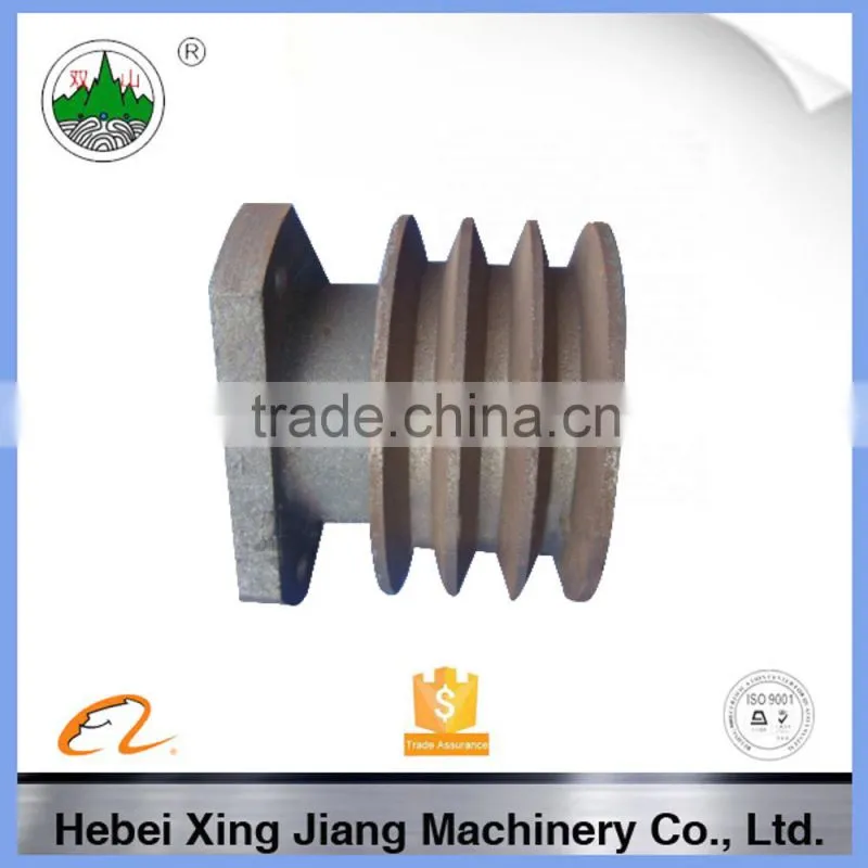 High performance V belt pulley famous pulley block, reliable engine crankshaft pulley