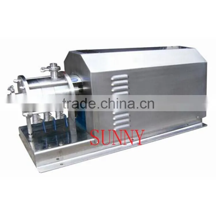 CE approve Inline Homogenizer With Hopper Design