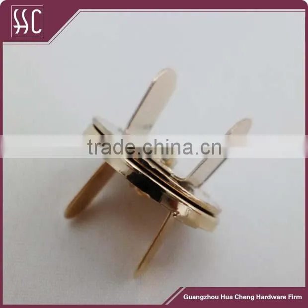 sewing handbag cloth accessory metal magnetic button bag hardware Guangzhou China