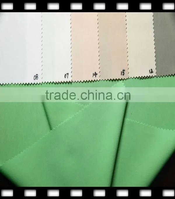 bright color stretch poly fabric for women suits fabric