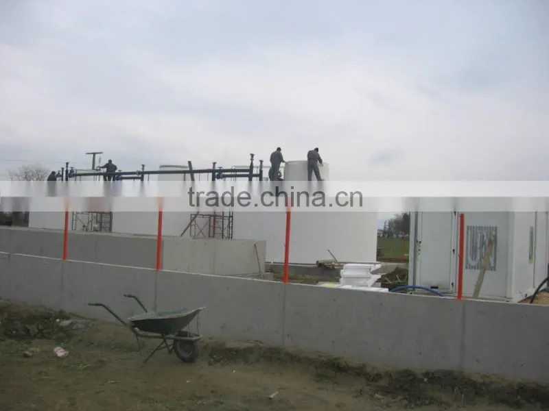China PUXIN Soft Dome Biogas Digester for Hog Manure Treatment