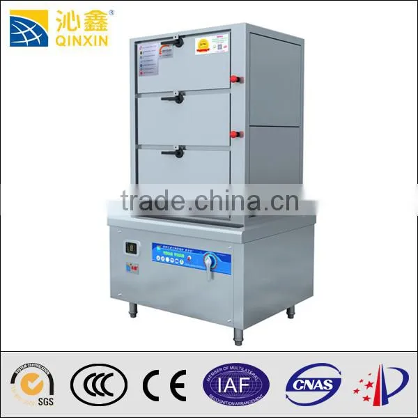 380V large stainless steel steamer/stainless steel electric steamer/Electric Hot Food Steamer