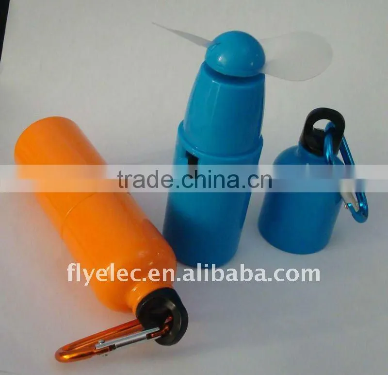 LED Mini Fan With Bottle Shaped