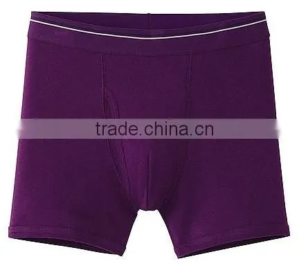 cotton classic soft solid boxer short men underwear