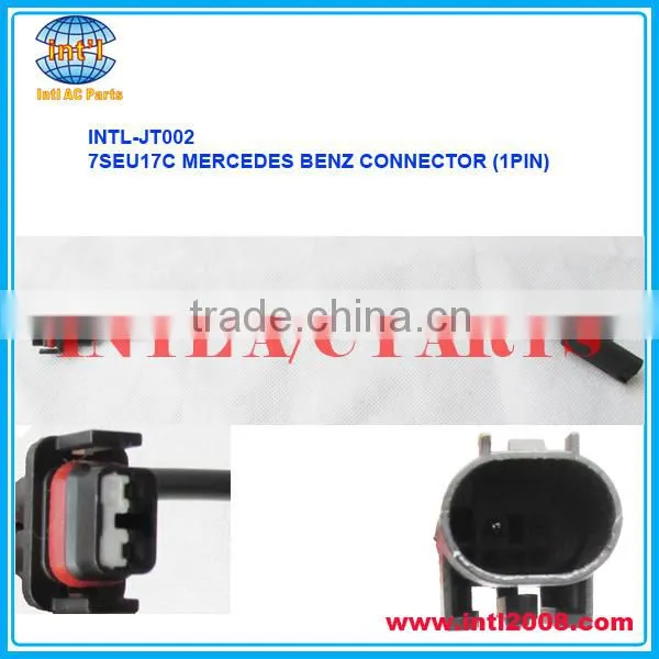 Denso 7SEU17C A/C COMPRESSOR CLUTCH Coil Connector for MERCEDES BENZ MB (1PIN)