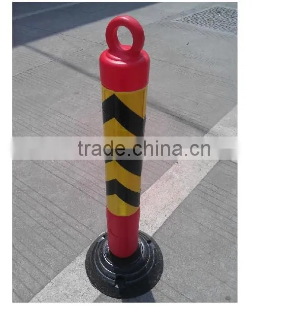 800mm Detachable Reflective Road Safety Plastic Warning Post