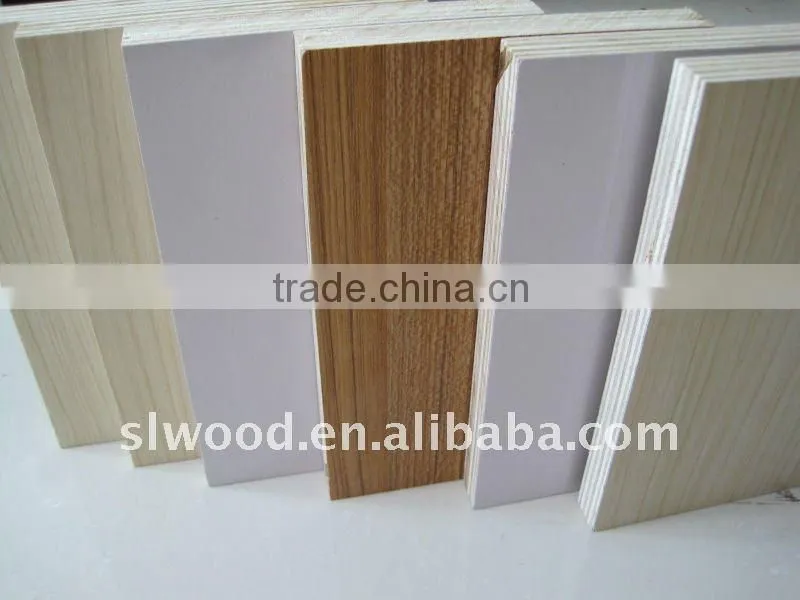 WBP glue laminated melamine plywood manufacturer