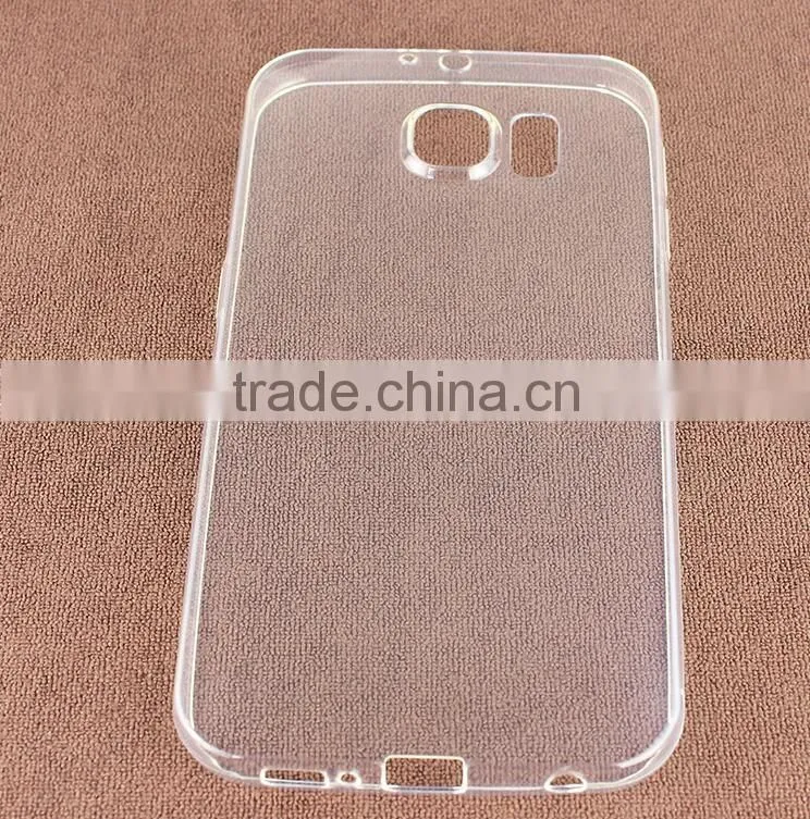 Factory Price Transparent Back Cover Clear TPU Case For Samsung Galaxy S7 Plus