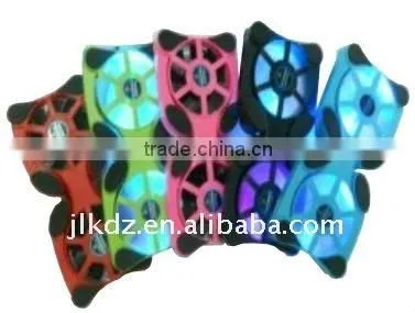 Octopus LED lihgt laptop cooling pad for 7-15" notebook cooler