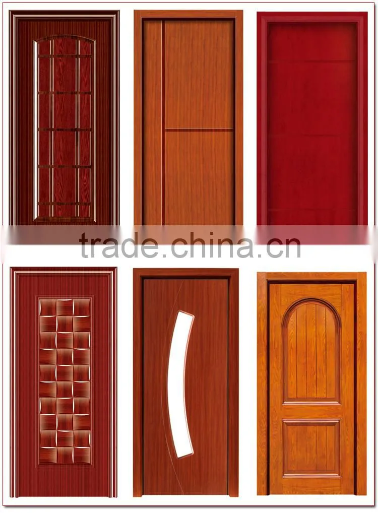 Promotion pvc coated inner door,mdf/pvc wooden door