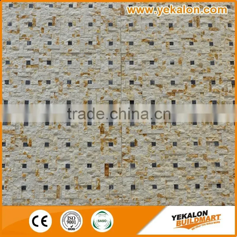 Indoor Or Outdoor Natural Slate Mosaic Floor Tiles,Paving Stone Culture Stone,High Quality Culture Stone