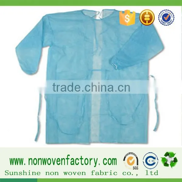 Disposable blue PP non-woven lab cloth with, non-woven surgery cloth