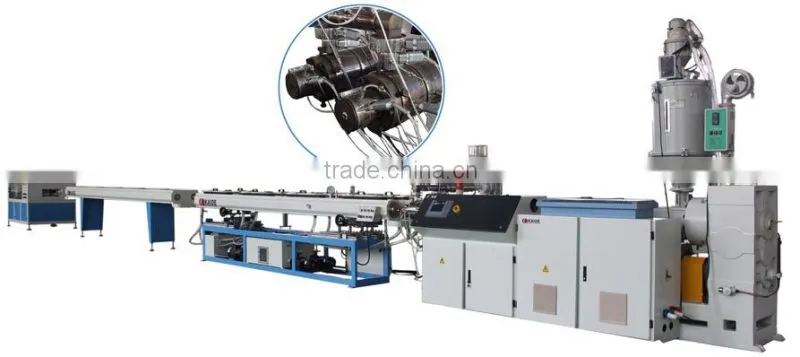 Doube Cavity PPR Water Pipe Making Machine 40m/min