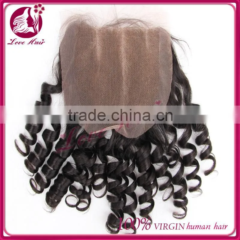 cheap virgin hair bundles with 3 part silk base lace closure