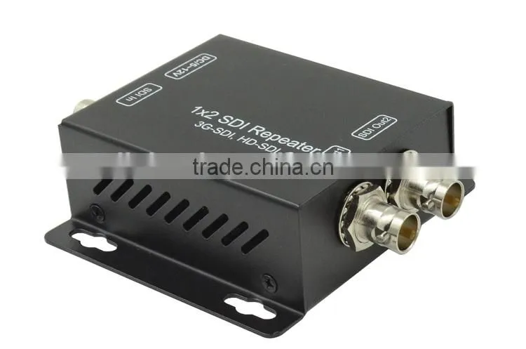 LINK-MI LM-SDI-102 2.97Gbps Data Rates HD SDI Video Splitter 1 to 2 Over RG59 Coaxial Cable