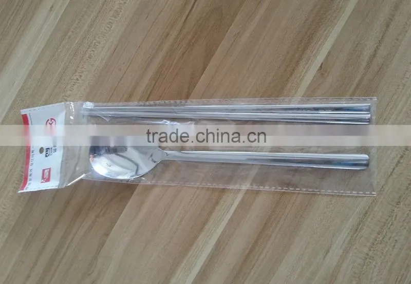 chopstick high quality, steel chopsticks spoon, korean spoon and chopstick