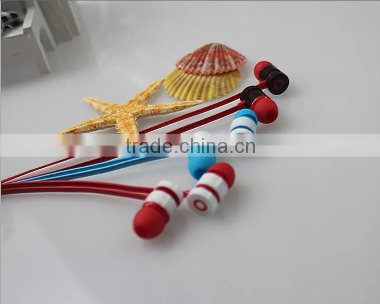 In ear earbuds with mic and customized logo for mobile phone from earphone manufacturing OEM ODM welcomed