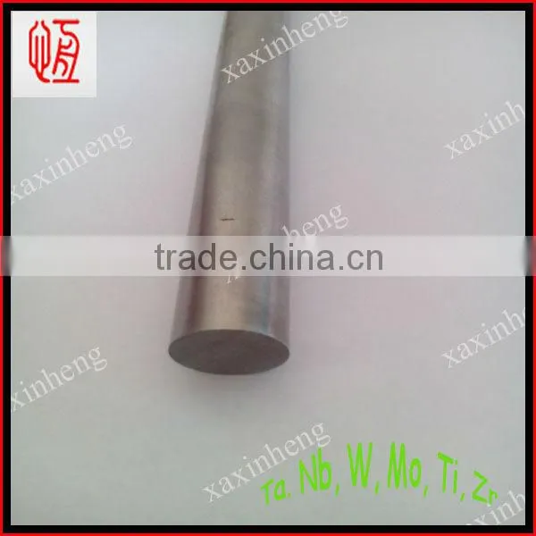 99.95% pure molybdenum rod, bar for Sapphire Crystal Growing furnace