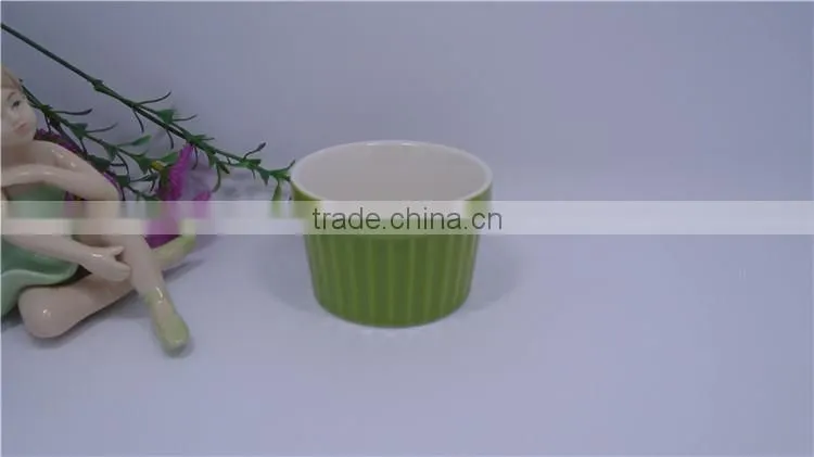 Cheap colorful mini cearmic baking cup