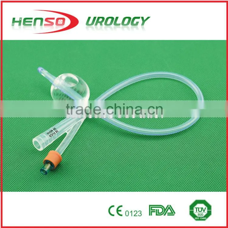 Henso Disposable Sterile Silicone Foley Catheter