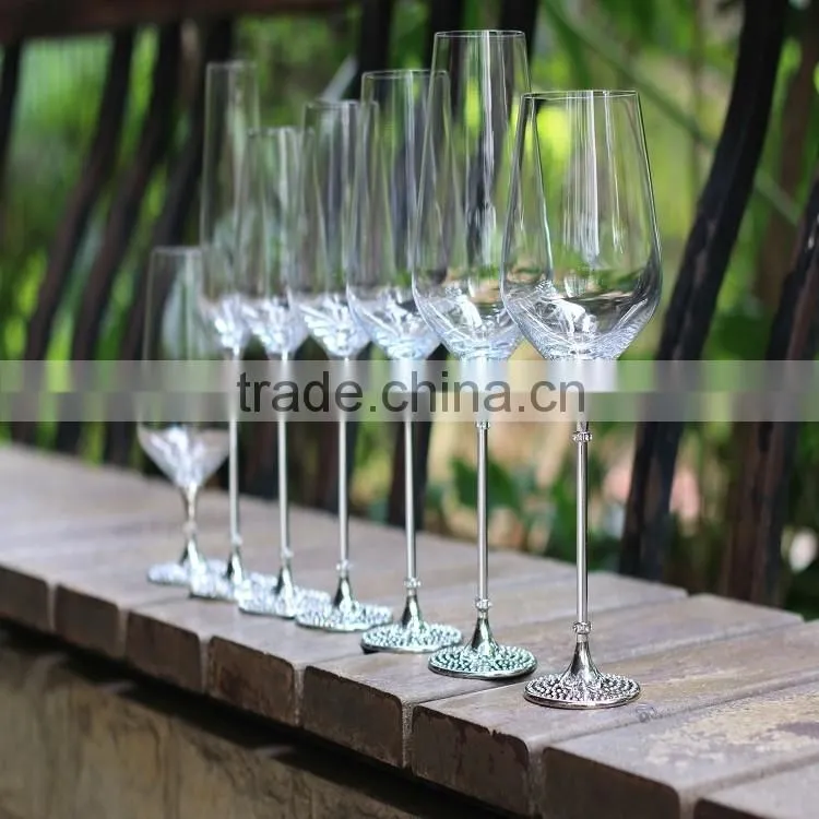 Glassware Factory wholesale bar Crystal luxury wine glass