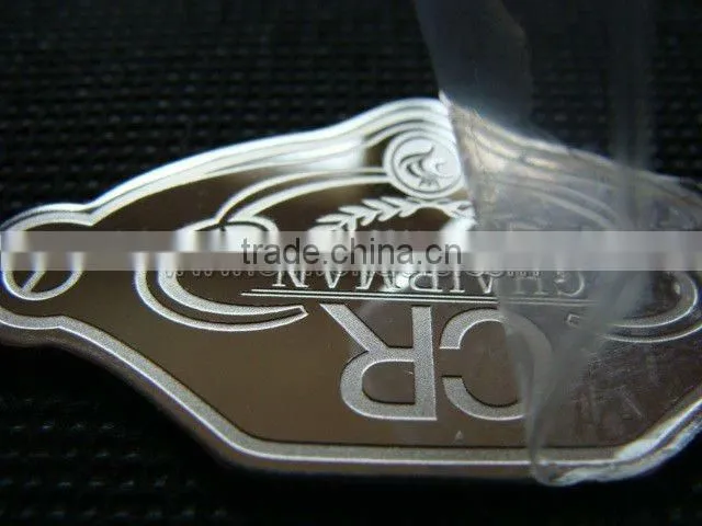 High quality custom metal logo plate