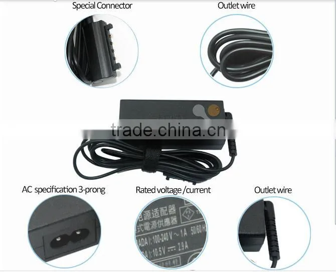 Original new tablet ac power charger SGPAC10V1 ADP-30KH 10.5V 2.9A 30W for Sony