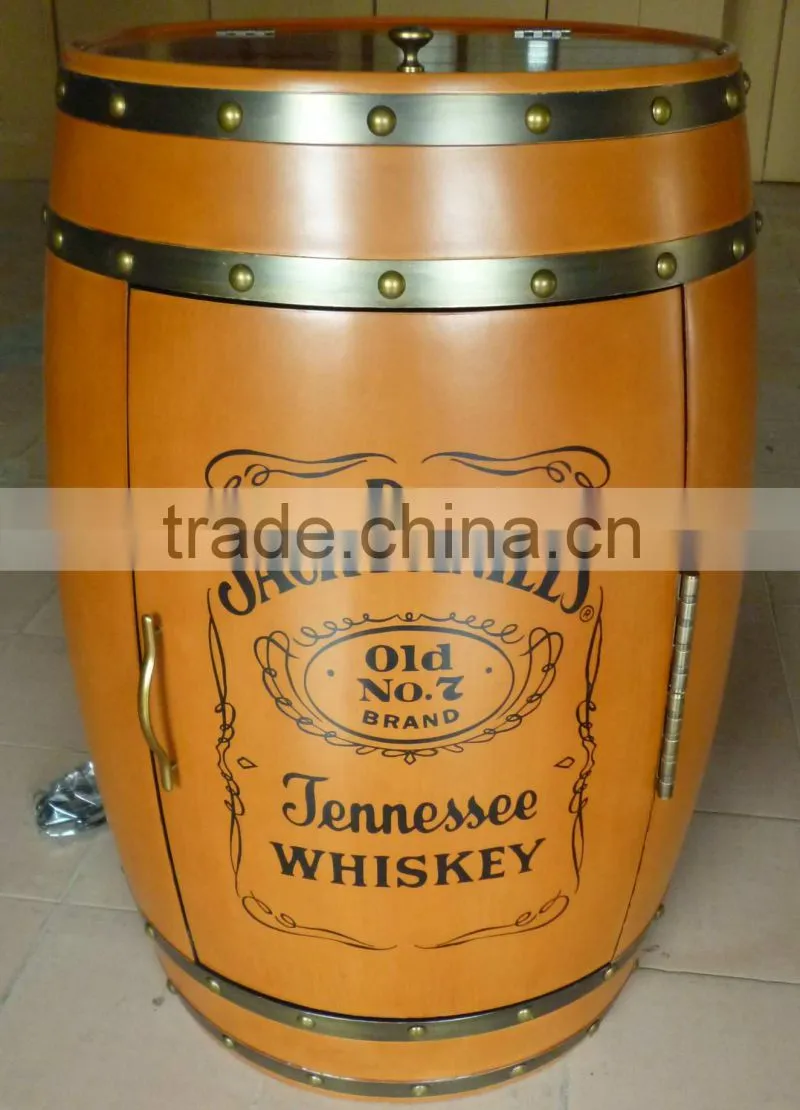 wooden barrel cooler