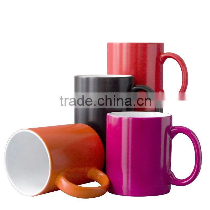 11 oz color changing mug ( orange )