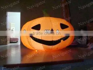 halloween inflatable pumpkin light/led inflatable citrouille