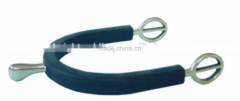 Best Sales of Rubber Covered Stainless Steel Horse Spurs