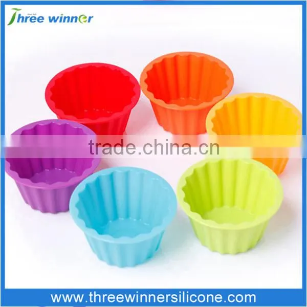 Wholesale heat resistant cake decoration silicone cake molds