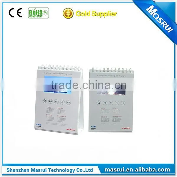 7 inch lcd module video card/ lcd video module card / lcd screen video module with 800*480 resolution 1000mah battery 2GB momery
