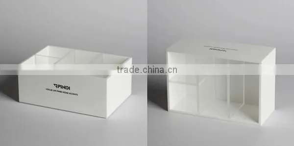 recycled acrylic desktop storage box